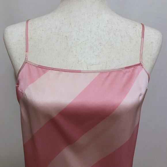 Victoria's Secret NWT Striped Pink Satin Cami Top Women Various - Picture 2 of 9